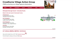 Desktop Screenshot of cvag.org.uk